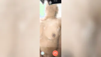 Village Girl Bathing Naked During Our Late Night Video Call