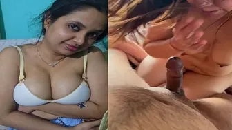 Married Bhabhi Sucking Cock Naked In Her Apartment Alone