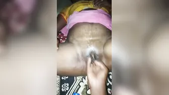 Wife Riding Cock After Playing With Her Oily Wet Pussy