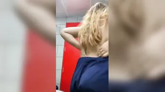 Thick GF Spreading Her Big Ass Showing Everything Off