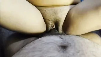 Mature Aunty Riding His Cock Hard While Her Big Boobs Bounce