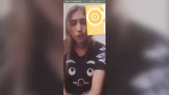 Stacked GF Stripping Down During Naughty Video Call