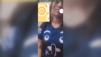 Stacked GF Stripping Down During Naughty Video Call