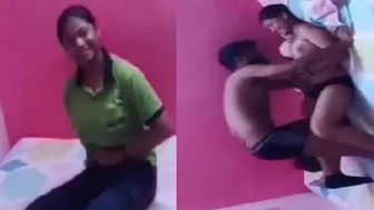 Office Babe Flaunting Her Huge Tits While Sucking Him Off Hard