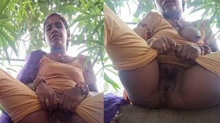 Village Bhabhi Fingering Herself Outdoors In Private Homemade Mms