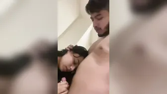 Slim Desi Babe Riding After Giving Viral Blowjob At Her Place