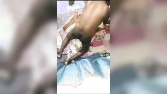 Young Married Couple Fucking Passionately In Homemade Bedroom