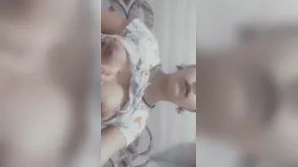 My Girl Recording Herself Topless Teasing Me With Her Boobs Mms
