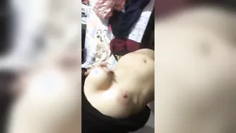 My Babe Sending Me Nudes Flashing Her Tits And Pussy On Selfie