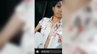 Desi GF Stripping Naked On Cam Showing Off Everything
