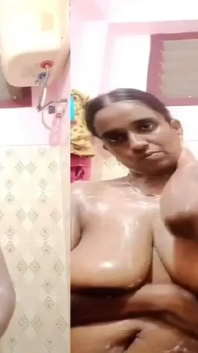 Bhabhi Bathing Naked Showing Everything For Her Secret Lover