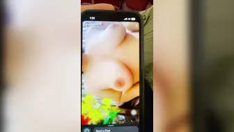 Hot GF Showing Her Boobs Recording Herself On My Phone