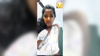 Hairy Armpits Showing Off Her Natural Bare Tits At Home Mms