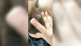 Chubby Babe Stripping Naked In Bath Revealing Hairy Pussy