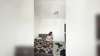 Young Couple Fucking Passionately In Their Bedroom Late Night