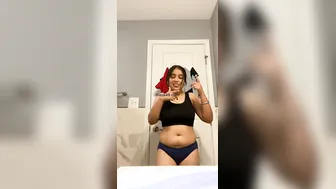 Chubby Babe With Big Ass Dancing Nude And Stripping Everything