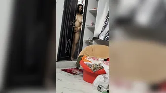 My Busty Wife Walking Around Naked Getting Ready For Hot Shower