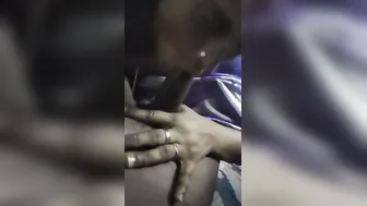 Mature Bhabhi Lifting Her Saree Showing Big Boobs Private Clip