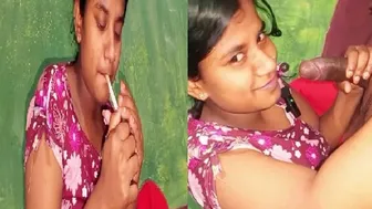 My Girl Smoking And Blowing Me In Naughty Homemade Sex Tape