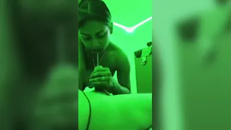 Desi GF Getting Her Boobs Pressed Before Sucking My Cock