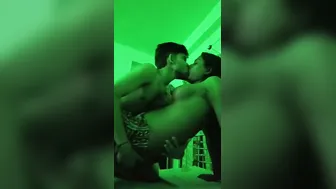 Desi GF Getting Her Boobs Pressed Before Sucking My Cock