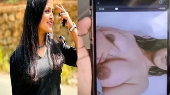 My Beautiful GF Recording Herself Showing Big Tits Off