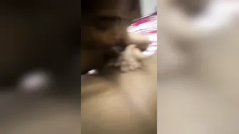 My Nude GF Sucking Me Off In Amateur Bedroom Video Leak