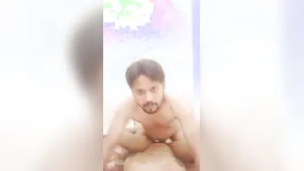 Sucking My Wifes Soft Boobs And Having Passionate Bedroom Masti