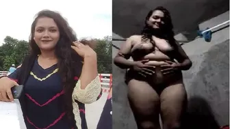 Desi College GF Showing Off Her Big Natural Tits