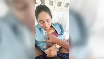 Beautiful GF Giving Me Head In Our Apartment Tonight