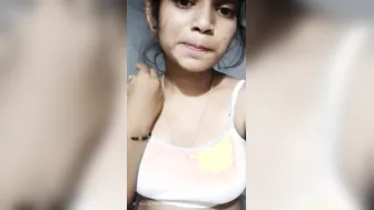 Northeastern Babe Flashing Her Tits Taking Selfie Video Leak