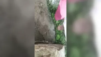 My GF Sucking Me Outside Behind The Building