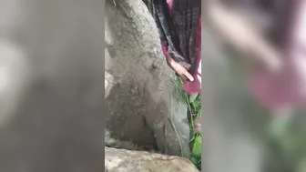 My GF Sucking Me Outside Behind The Building