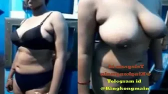 Sexy GF Stripping Completely Naked Showing Everything