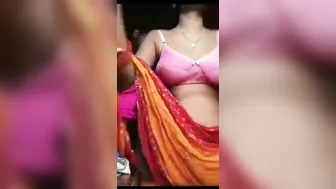 Neighbor Bhabhi Letting Me Grope Her Tits Before Standing Sex