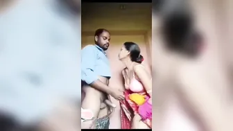 Neighbor Bhabhi Letting Me Grope Her Tits Before Standing Sex