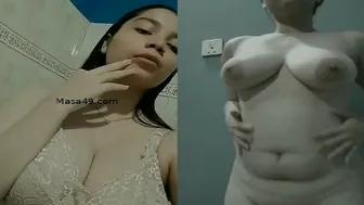 Stacked Babe Showing Off Her Huge Boobs Naked Compilation