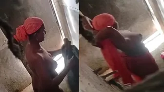 Bhabhi Bathing Naked Caught On Hidden Camera Looking So Hot