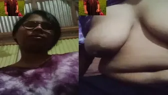 Gf Showing Off Her Hanging Tits On Video Call Teasing Me