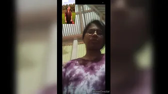 Gf Showing Off Her Hanging Tits On Video Call Teasing Me