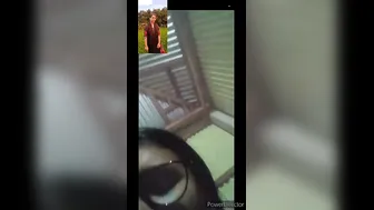 Gf Showing Off Her Hanging Tits On Video Call Teasing Me