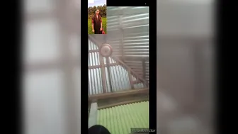 Gf Showing Off Her Hanging Tits On Video Call Teasing Me