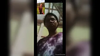 Gf Showing Off Her Hanging Tits On Video Call Teasing Me