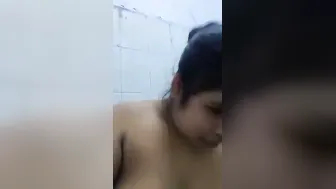 Lonely Wife Making Nude Selfie Video For Her Secret Boyfriend