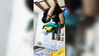 Busty Tamil Aunty Stripping Naked And Showing Off Everything