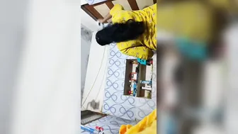 Busty Tamil Aunty Stripping Naked And Showing Off Everything