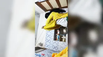 Busty Tamil Aunty Stripping Naked And Showing Off Everything