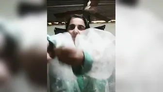 Pakistani Babe Stripping Topless And Teasing In Private Video