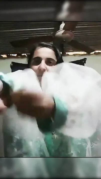 Pakistani Babe Stripping Topless And Teasing In Private Video