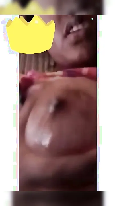 Chubby GF Flaunting Massive Boobs On Video Call Show